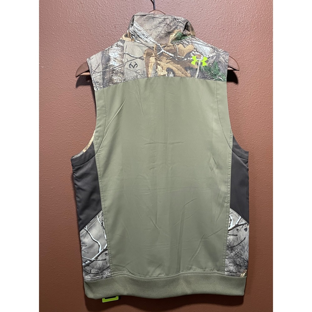 Under Armour ColdGear Infrared Scent Control Camo Hunting Vest Mens SM 1259184 - Picture 2 of 8